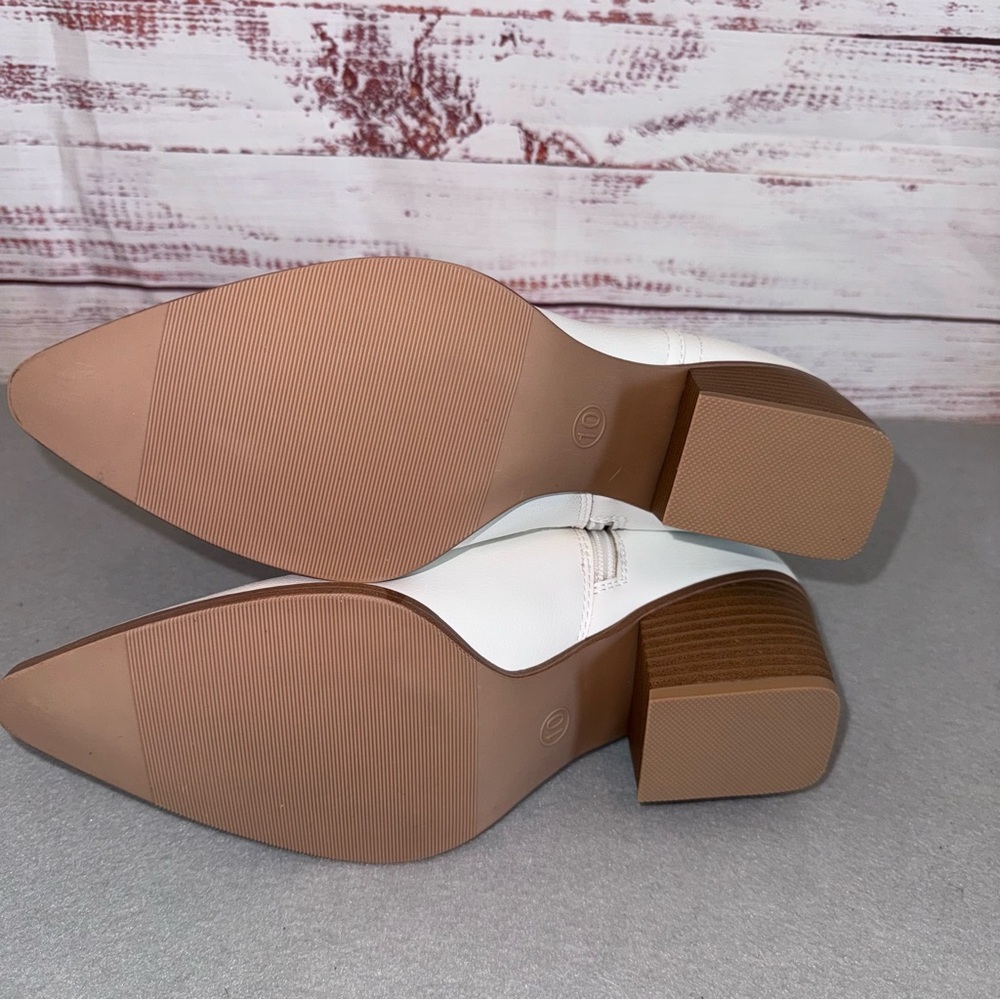 NWT White Daytona Western / Cowboy Point Toe Boot - Picture 4 of 12